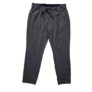 Lululemon On The Fly (Womens Size 10) Gray Jogger Pants Lounge Drawstring W5ASSS
